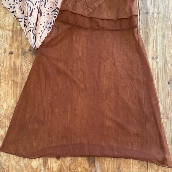 Free People Women’s Layered Lace Sleeveless Backless Halter Mini Dress Small EUC - Picture 13 of 15